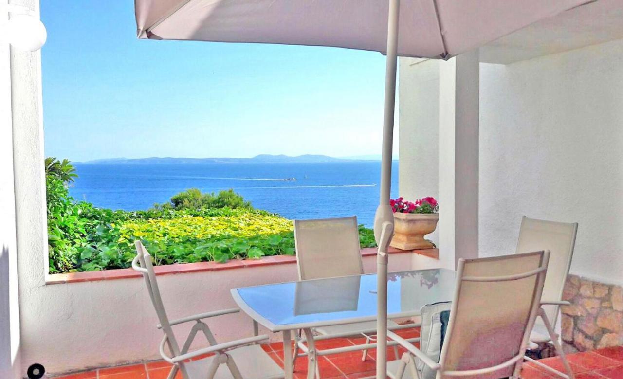 Breathtaking Costabrava Seaview Apartment 5M Beach - Casa Artevida Росас Экстерьер фото